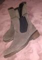 Gabor Comfort moderne Stiefelette/ Chelsea Gr. 6/39 Farbe: Taupe / braun