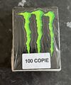100 x Monster Energy Drink Aufkleber - Kralle Logo Aufkleber - 11x8 cm