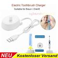 Für Braun oral-b USB Ladestation Zahnbürsten Type 3709 3728 3737 4736 4717 4729.