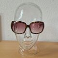 Modische Sonnenbrille für Damen Oversized Braun Daisy *Sehr guter Zustand*