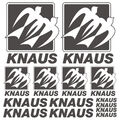 Knaus Old XL aufkleber sticker wohnmobil camper wohnwagen caravan 14 Stücke Pcs