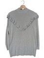 ONLY Strickpullover Damen Gr. DE 34 hellgrau Casual-Look