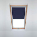 Stilvolles Blaues Verdunkelungsrollo für Velux Dachfenster M08 / 308/2