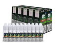 10x 10ml SC Tabak Probierbox E Liquid E-Zigaretten Probierbox - 100ml 0-18mg/ml