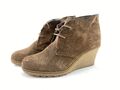 Esprit Damen Stiefel Stiefeletten Ankle Boots Comfortschuhe Braun Gr. 39 (UK6)