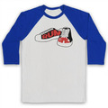 RUN DMC HIP HOP TRAINER MUSCHEL INOFFIZIELLES RAP TRIO 3/4 ÄRMEL BASEBALL-T-SHIRT