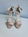 Buffalo London Damen Zehentrenner Stiletto Sandale Halbschuh Gr. 39 D Beige 