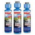 3x SONAX 02711410 XTREME ScheibenReiniger 1:100 Nanopro Konzentrat Scheibe 250ml