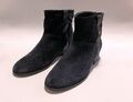 Damen Stiefeletten TOMMY HILFIGER Wildleder Gr.40 / C1285 Harlie 18 Blau Schuhe