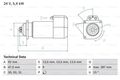 BOSCH 0 986 011 570 Starter for ,MAN,MERCEDES-BENZ,SETRA