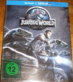 Blu-ray - JURASSIC WORLD - im Schuber - sehr guter Zustand