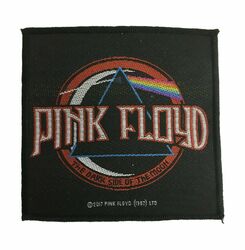 Pink Floyd Distressed Dark Side of the Moon gewebter Aufnäher - woven Patch