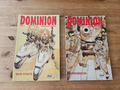 Manga Dominion Tank Police 1-2 Masamune Shiro Deutsch Schwarzweis - C42