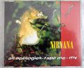  Nirvana - ""All Apologies ● Rape Me ● MV"" - seltene UK CD Single 1993-GFSTD 66