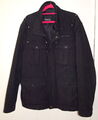 GUESS ~ Wolle Mantel/Jacke  ~ schwarz Farbe ~ Gr. L / XL TOP ZUSTAND!!!