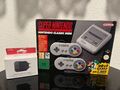 Super Nintendo Mini Classic SNES Spielkonsole Grau Neu & Ungeöffnet & Adapter