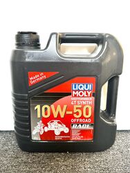 Motorbike 4T Synth 10W-50 Offroad Race LIQUI MOLY 3052 Motoröl Motorrad Öl 4L