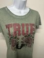 True Religion T-Shirt/Grau/Print/Gr.M/Komfort/Sehr guter Zustand