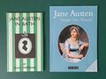 Jane Austen im Bad von J. Freeman & Jane Austen in ihren Romanen von M. Coniam