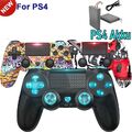 Für Playstation 4 Controller PS4 Wireless Dualshock Controller LED-Licht Akku