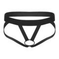 Männer Jockstrap G-String mit O-Ring Herren Unterwäsche Ouvertslip Höschen Tanga