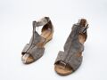 Gabor Damen Keilsandalette Sandalette Sandale Halbschuh Gr 38,5 EU Art 19420-55