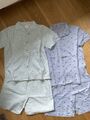 2 er Set, Schlafshorts 152 ZARA Mango Kurzer Pyjama Schlafanzug