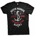 Deadliest Catch Dutch Harbor Alaska Amaknak Island Männer Men T-Shirt Black