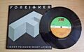 I want to know what love is by Foreigner A9596 7" Vinyl Single Picture Hülle  