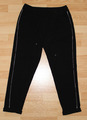 Original OPUS 7/8 Damen Hose Gr. 38 schwarz Gummibund Taschen Schnürung