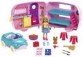 Barbie Chelsea Camper Spielset mit Puppe (blond) und Hund, Anziehpuppe