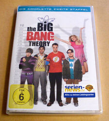 DVD Box The Big Bang Theory Staffel Season 2 Die komplette zweite Staffel Neu