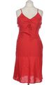 TAIFUN Kleid Damen Dress Damenkleid Gr. EU 38 Leinen Rot #58q3d53