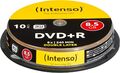 10 Intenso Rohlinge DVD+R Double Layer 8,5GB 8x Spindel