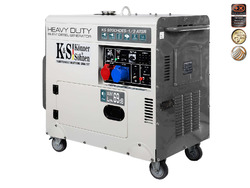 KS 9200HDES-1/3 ATSR Diesel Stromgenerator Stromerzeuger Notstromerzeuger 7.5kW 