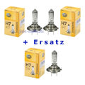 2 x HELLA H7 12V 55W Halogen für RENAULT AVANTIME CLIO II III IV ESPACE III IV