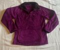 The North Face 1/4 Zip Kuschelpullover Teddy Pullover Gr. S lila Damen