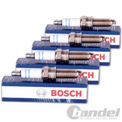 4x BOSCH IRIDIUM ZÜNDKERZE passend für SKODA FABIA SEAT LEON 1M RENAULT SCENIC I