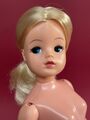 Vintage Pedigree Active Ballerina Sindy Puppe harter Kopf trauriges Gesicht