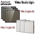 Aputure Amaran P60C P60X RGB Video Light Bi-color LED Panel Photography Lighting