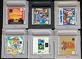 Gameboy Spiele Zelda/DragonQuest/Parodius/Super Mario/Casino usw