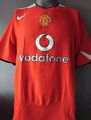 Manchester ⚽United⚽ Trikot XL Saison 2004 2005MANU England 🏴󠁧󠁢󠁥󠁮󠁧󠁿 Jersey