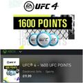 EA Sports UFC 4 - 1600 UFC Points - Microsoft Xbox One