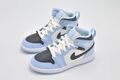 Nike Air Jordan 1 Mid Ice Blue PS Turnschuhe. 100 % authentisch - Kinder UK Größe 10,5