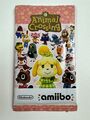 Amiibo Animal Crossing Serie 4 Booster 1 Pack mit 6 Karten Neu + Ungeöffnet 