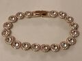 Original  SWAROVSKI  Angelic  Armband  mit 17 cm Gold/ Rose - TOP!