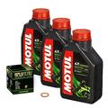 Honda CX 500 /S /E, 77-83, CX500 PC01 PC06, Motul 10w40 Öl, HiFlo Ölfilter Set