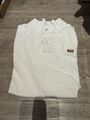 LEVIS ★ Polohemd Poloshirt ★ weiß Größe L