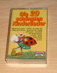 Musik Kassette MC - Die 20 schönsten Kinderlieder : Hänschen klein + ...