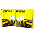 2x TEXTAR 92213905 Bremsscheibe 360mm Vorne für PORSCHE PANAMERA 3.0-4.8